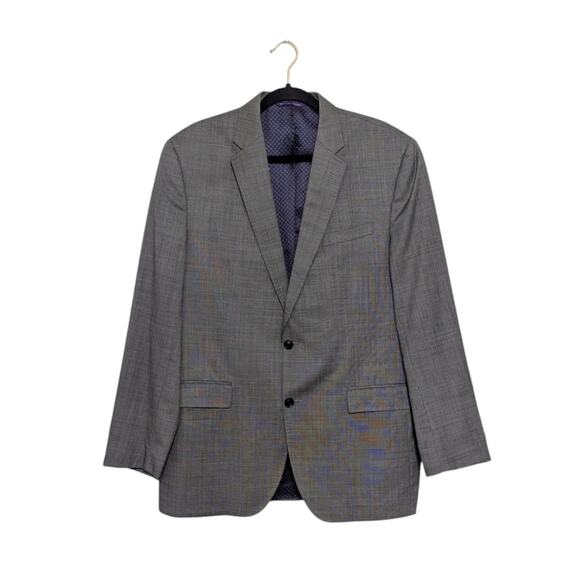 Ted Baker London Endurance Jay CT Sport Coat Suit Jacket Blazer Mens 44L Wool - Picture 1 of 7